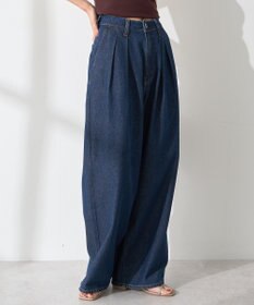 AMERICAN HOLIC ウエストタックデニムパンツ