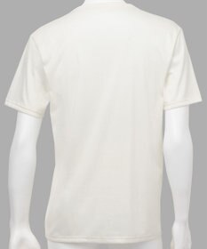 WACOAL MEN インナー　綿100％　洗濯してもやわらかさ続く　毛玉になりにくい　3分袖　Vネック　/ワコールメン　WL5123