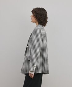 GRACE CONTINENTAL ギンガムダブルジャケット