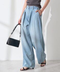 AMERICAN HOLIC ウエストタックデニムパンツ