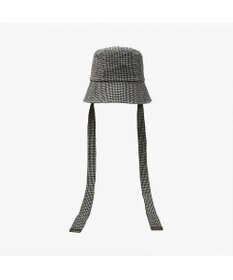 林八百吉商店 un chapeau　ひも付きチェックハット