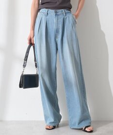 AMERICAN HOLIC ウエストタックデニムパンツ