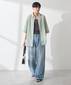 AMERICAN HOLIC ウエストタックデニムパンツ