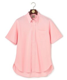 J.PRESS MEN 【吸水速乾 / 抗菌防臭 / 遮熱 / 防シワ】【J.PRESS OXFORD JERSEY】カノコインレイ半袖 シャツ / B.D.