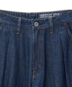 AMERICAN HOLIC ウエストタックデニムパンツ