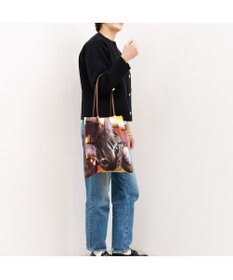 UNBILLION カシュカシュ cachecache / インクジェットプリーツトート