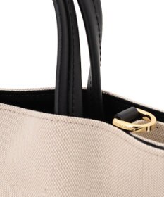 23区 VIOLAd'ORO キャンバス レザーコンビ 2WAY トートバッグ