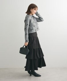 Green Parks ・ＡＮＤＳＥＡＲＣＨ　メニーリボンニットカーディガン