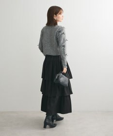 Green Parks ・ＡＮＤＳＥＡＲＣＨ　メニーリボンニットカーディガン