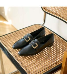 MODE ET JACOMO <carino>【レイン対応】バックルローファー