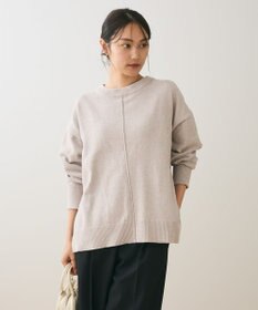 Green Parks ベロアモールリラックスサイズニットプルオーバー