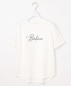 ANY SIS L 【洗える】ベーシックロゴ刺繍 Tシャツ