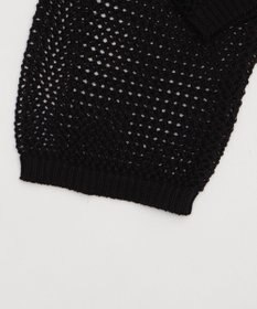 WEGO スプレーロゴジャガードメッシュニット