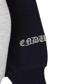 WEGO 【裏起毛】迷彩ワッペンラグランスウェット