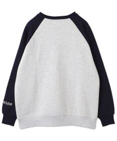 WEGO 【裏起毛】迷彩ワッペンラグランスウェット