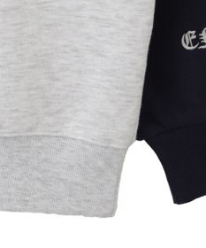 WEGO 【裏起毛】迷彩ワッペンラグランスウェット