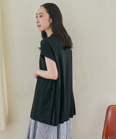 ANY 【洗濯機可】バックプリーツブラウス