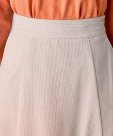 Tiaclasse L 【洗える】大人上品なコーデュロイフレアスカート