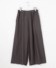 自由区 【カタログ掲載・ご好評アイテム・累計2500本・新色追加・ウエストゴム・セットアップ対応】エアリーツイルキュロット パンツ