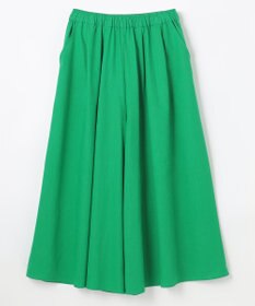 ANY 【ウエストゴム/接触冷感/UVケア】清涼リネンスカーチョ