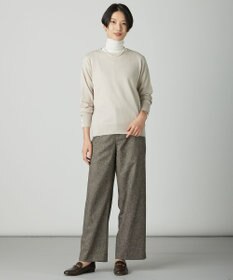 J.PRESS LADIES L Cotton Wool ボートネック ニット