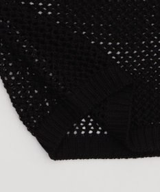 WEGO スプレーロゴジャガードメッシュニット