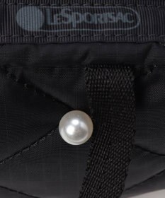 LeSportsac MICRO BAG W PEARLS/ブラックパール