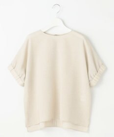 自由区 L 【人気素材・新色追加】ラスティックメッシュドルマンスリーブ Tブラウス