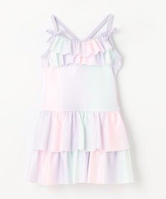 ANY KIDS 総柄フリルワンピース水着