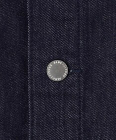 自由区 S 【洗える】ウスカルデニムベーシック ジャケット