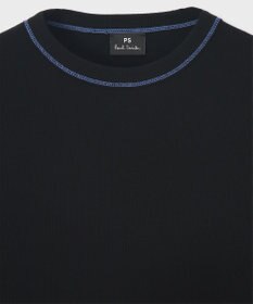 Paul Smith 【洗える】カラーステッチ リブ カットソー