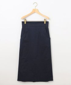 組曲 【WEB限定】サテンストレッチ Iラインスカート