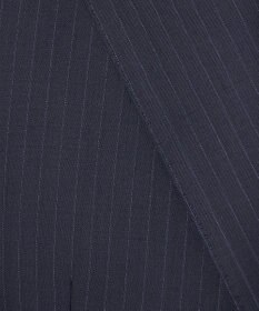 GOTAIRIKU 横に伸びる【TasmaniaWool/タマニアウール】ストレッチ スーツ（ネイビーストライプ）