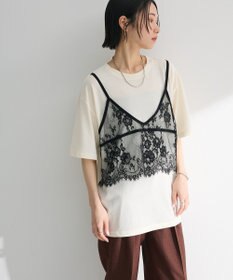 Green Parks レースビスチェドッキングチュニック