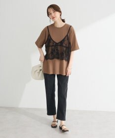 Green Parks レースビスチェドッキングチュニック