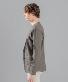JOSEPH HOMME テックリブストレッチ ノーカラー・カットソージャケット