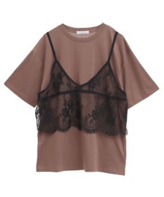 Green Parks レースビスチェドッキングチュニック