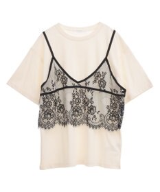 Green Parks レースビスチェドッキングチュニック