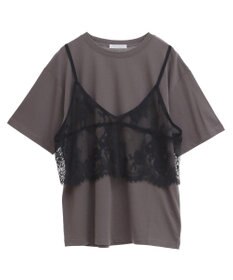 Green Parks レースビスチェドッキングチュニック