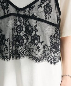 Green Parks レースビスチェドッキングチュニック