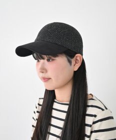 ATRENA 【日本製】つばスエードキャップ