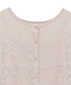 YECCA VECCA 【2点SET】インナーセットレース柄カーディガン