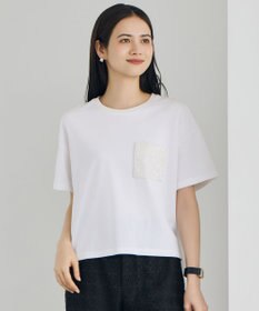 自由区 スパングルポケットＴシャツ オフ