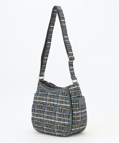 Y'SACCS ドローイングチェックショルダーバッグ