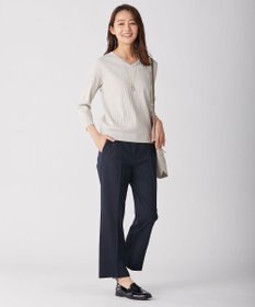 J.PRESS LADIES 【洗える】PRINCESS Vネック ニット