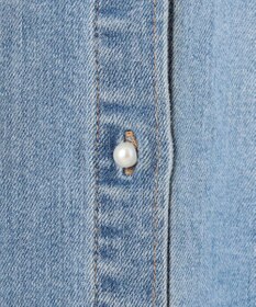 ANY 【洗濯機可/ストレッチ】デニムシャツ