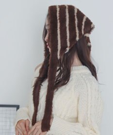 WEGO ボーダーニットバブーシュカ