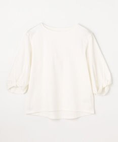 ANY L 【WEB限定】シルケットスムースツイストスリーブカットソー