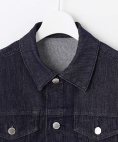 自由区 S 【洗える】ウスカルデニムベーシック ジャケット