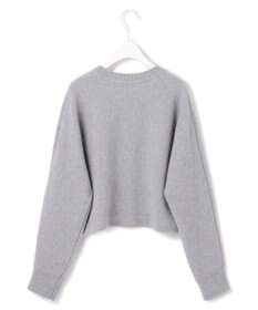 ICB 【洗える】ソフトカシミヤミックス ラメノットヤーンニット